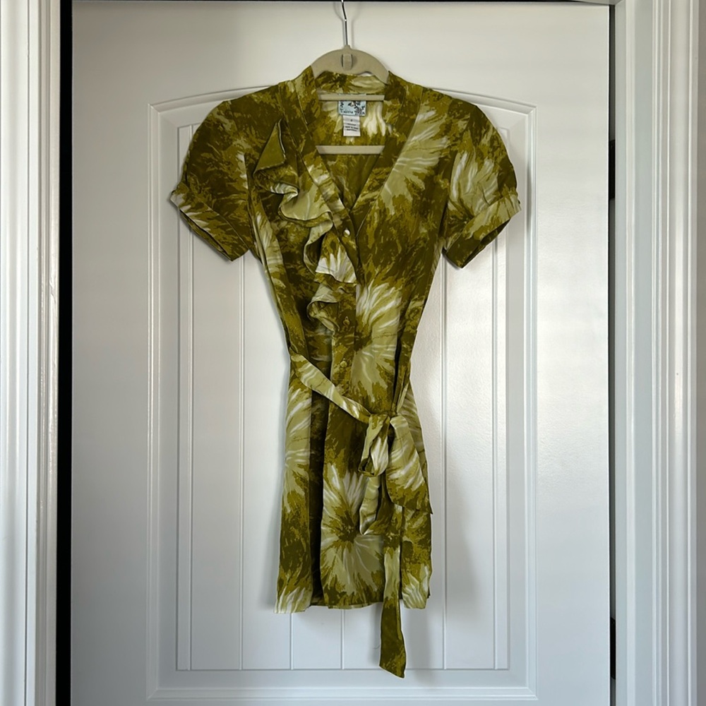 Anthropologie Tabitha Silk Dress
